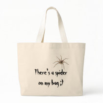 There's a spider on my bag ;)