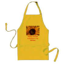 There's always sunshine in my kitchen aprons by bangoh There's always sunshine in my kitchen aprons