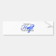 There's Hope for Colon Cancer Dad Bumper Sticker