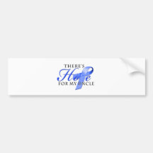 There's Hope for Colon Cancer Uncle Bumper Sticker