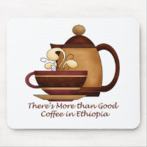 There's More than Good Coffee in Ethiopia Mouse Mat