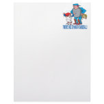 Theres No Crying In Baseball Personalized Letterhead