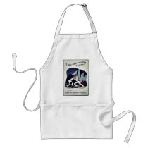 There's No Medicine For Regret aprons by ww2posters There's No Medicine For Regret aprons
