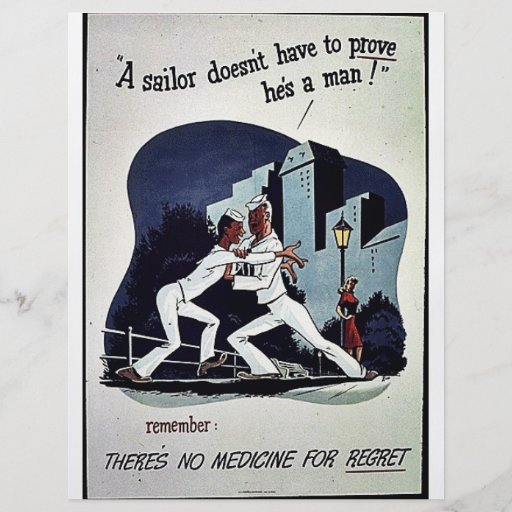 There's No Medicine For Regret Personalized Flyer