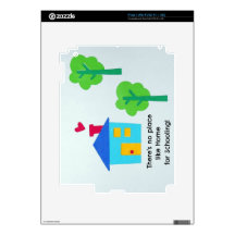 There's no place like Home for Schooling! iPad 2 Skin
