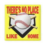 THERE'S NO PLACE LIKE HOME REFRIGERATOR MAGNET