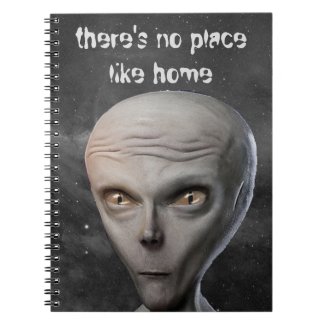 there's no place spiral notebook