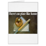 There's No Plate Like Home Card