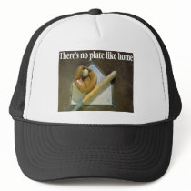 Theres No PLATE Like Home hats