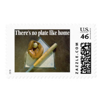 There's No Plate Like Home postage