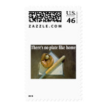 There's No Plate Like Home postage