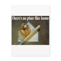 Theres No PLATE Like Home postcards