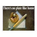 Theres No PLATE Like Home Postcard