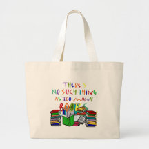 There's No Such Thing as Too Many Books! Canvas Bag