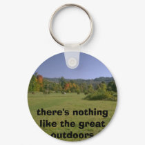 there's nothing like the great outdoors keychains by PrincessBarbara there's nothing like the great outdoors keychains