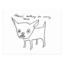 there's nothing to worry about postcards