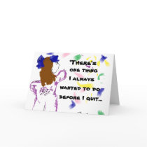 There's one thing greeting cards