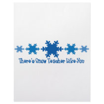 There's Snow Teacher Like You letterhead by lifeisahighway There's Snow Teacher Like You letterhead