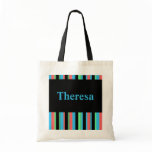 Theresa Pretty Striped Tote Bag