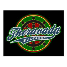 Therevada Buddhism Postcard