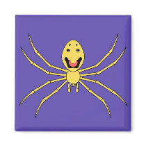 Theridion grallator AKA Happy Face Spider magnets by Sporkbender Theridion grallator AKA Happy Face Spider magnets
