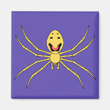 Theridion grallator AKA Happy Face Spider Refrigerator Magnets