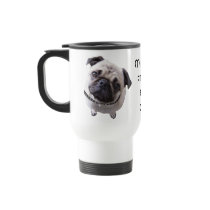 Thermal cup “pug " mug