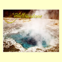 Thermal feature, Yellowstone National Park, WY postcards