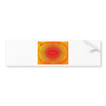 Thermal radiation bumper stickers