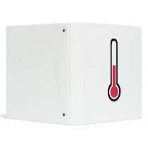 Thermometer 3 Ring Binder