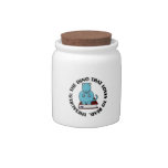 Thesaurus: A Dinosaur Who Loves to Read Books Candy Jar