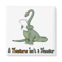 Thesaurus Dinosaur Fridge Magnet