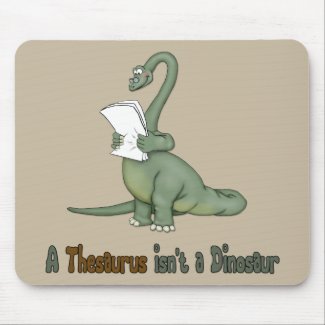 Thesaurus Dinosaur mousepad