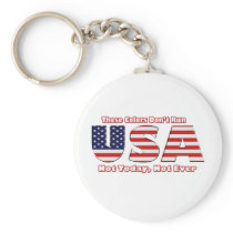 These Colors don't Run America Keychains