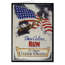 These Colors Run (Obama) cards by AtlasShrugging These Colors Run (Obama) cards
