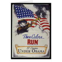These Colors Run (Obama) cards by ObamaWatch These Colors Run (Obama) cards