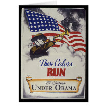 These Colors Run (Obama) cards by ObamaWatch These Colors Run (Obama) cards