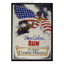 These Colors Run (Obama) Card
