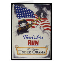 These Colors Run (Obama) Card
