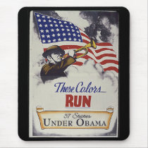 These Colors Run (Obama) Mouse Pads