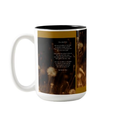 These Dandelions Mug by naturespaintbox