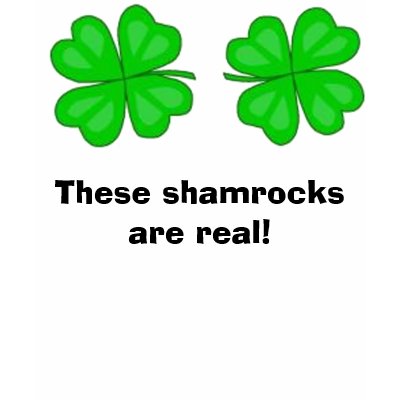 These shamrocks are real! tank top by AlisonDarcy