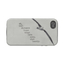 "these wings" iPhone 4/4s case Tough Iphone 4 Case