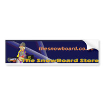 Thesnowboardstore bumper stickers by ProjectStarfish Thesnowboardstore bumper stickers