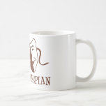 thespian red brown mugs