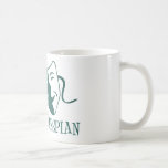 thespian teal gradient mug