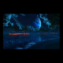 Thetis Tropic Night Canvas posters