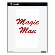 They Call Me The Magician Decal For NOOK Color