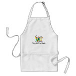 They Did The Mash aprons
