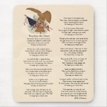 They Keep the Dream - Eagle, Flag and Bell Mousepads